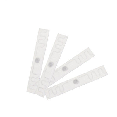 برچسب پارچه ای RFID Uhf لباسشویی 20*86 میلی متری قابل شستشو در ماشین لباسشویی برچسب های RFID