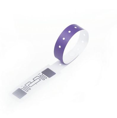 مچ بند Rfid کاغذ یکبار مصرف ضد آب 210*35mm 250*30mm