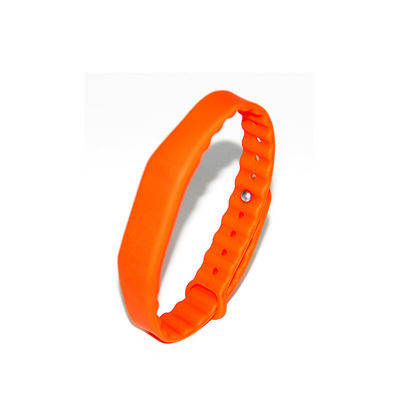 برچسب مچ بند FM11RF08 RFID قابل تنظیم مچ بند سیلیکونی RFID