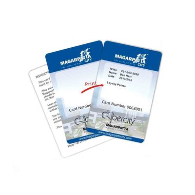 کارت آی سی هوشمند ISO14443A 58mm×89.6mm 100000 بار قابل بازنویسی