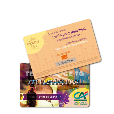 کارت NFC RFID 144 بایتی 215 کارت NFC 100000 چرخه خواندن / نوشتن