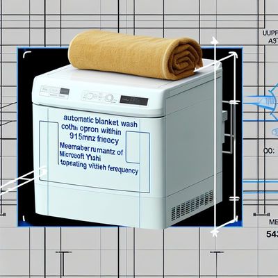 UHF Waterproof RFID Laundry Tag 915MHz for Industrial Clothing Tracking