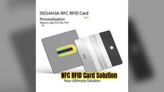 کارت NFC RFID ISO14443A تراشه نوار مغناطیسی 216