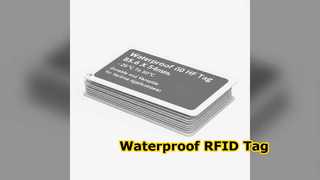 برچسب RFID ضد آب 85x54mm 10cm خوانده شده